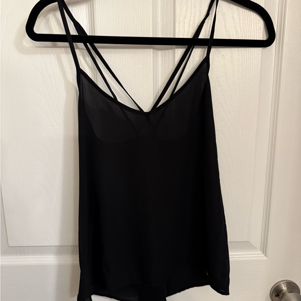 Hollister Black Strappy Camisole Top
